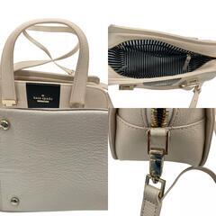 186000 現状品 kate spade new york ケイトスペードニューヨーク ハンドバッグ 白・黒 バイカラー 2way レディース [250416HM210004]の画像