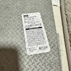 ニトリ40×40吸着タフトカーペットの画像
