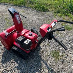 ホンダ除雪機　雪丸　HS655　バッテリー新品　整備済みの画像