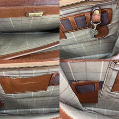186005 現状品 BURBERRY バーバリー ビジネスバッグ ライトブラウン [A1000027774549A]の画像