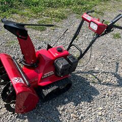 ホンダ除雪機　雪丸　HS655　バッテリー新品　整備済みの画像