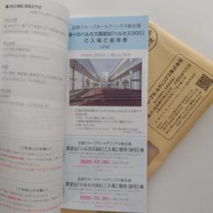 近鉄 優待冊子２冊 スペイン村(新品未使用)の画像