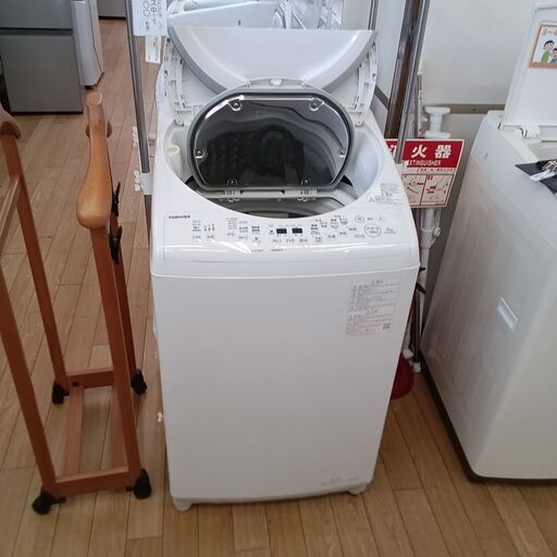 ☆リユースのサカイつくば店☆TK5990 TOSHIBA 洗濯機 AW-8VM3（W） 8