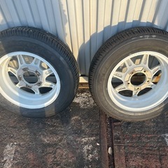 ジムニーシエラ　ホイールタイヤ４本セットの画像