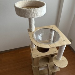 キャットタワー　高さ1.2mの画像