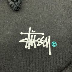 186000 STUSSY ステューシー パーカー S ブラック コットン メンズ [250417HM080108]の画像