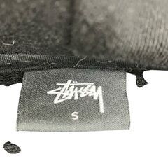 186000 STUSSY ステューシー パーカー S ブラック コットン メンズ [250417HM080108]の画像