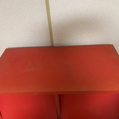 扉付きブックシェルフの画像