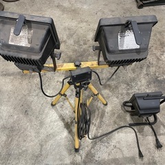投光器　作業灯　2種 の画像