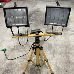 投光器　作業灯　2種 の画像