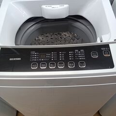 ★リユースのサカイつくば店★TK5991 アイリスオーヤマ 洗濯機 IAW-T602E 6㎏ 21年製 動作確認／クリーニング済み　【リユースのサカイつくば店】 の画像