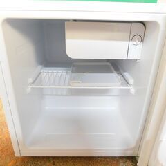 【JM678】 ALLEGIA アレジア 家庭用ノンフロン冷蔵庫 AR-BC46 46L 白 一人暮らし 1ドア 小型冷蔵庫の画像
