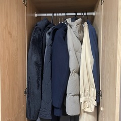 簡易クローゼット(ライトブラウン)の画像
