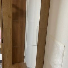 簡易クローゼット(ライトブラウン)の画像
