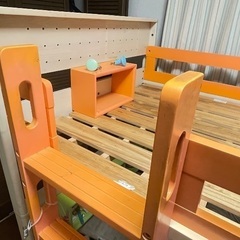 ２段ベッドの上段のみの画像