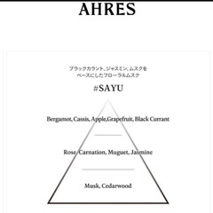 アーレス sayu サウンドスキンパフューム 白湯 1mlの画像