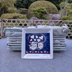 昭和レトロお皿の画像