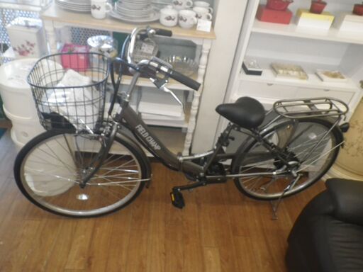 未使用 電動アシスト折り畳み自転車 26インチFIELD CHAMP