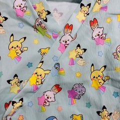 ポケピース　甚平　浴衣　100〜110cmの画像
