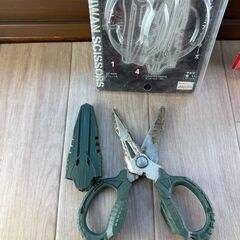 園芸はさみ　2種　2本セット　パッケージ付き　USEDの画像