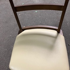 2507-661 ダイニングチェア 回転イス キズ 汚れありの画像