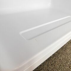 【JM678】 ALLEGIA アレジア 家庭用ノンフロン冷蔵庫 AR-BC46 46L 白 一人暮らし 1ドア 小型冷蔵庫の画像