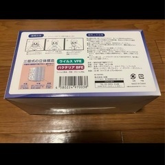 不織布マスク50枚入りの画像