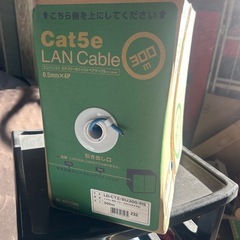 ELECOM Cat5e LANケーブル 300mの画像