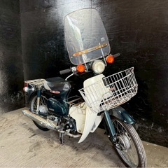 ★支払い総額5.8万円★買取強化中！早い者勝ち！ホンダ　スーパーカブ50Fi AA01 フロントスクリーン付き！フロントカゴ付き！通勤、通学などに♪の画像