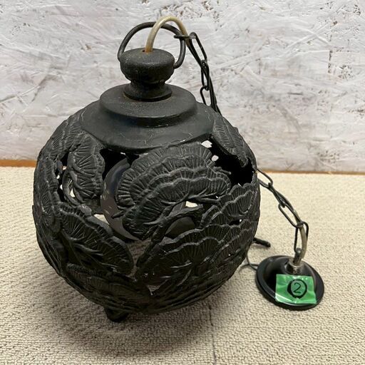 銅製 鹿 吊るし 灯篭 大 アンティーク ヴィンテージ 銅製 鹿 吊るし 灯篭 大 アンティーク ヴィンテージ