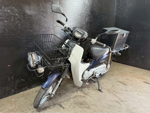 ★支払い総額7.2万円★関東圏内即日配送可能！ホンダ スーパーカブ50pro AA04 セル付き4速！サイスタ付き！リアボックス付き！