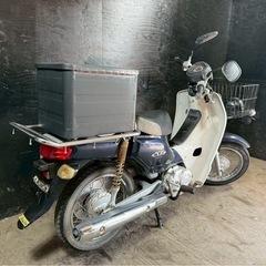 ★支払い総額7.2万円★関東圏内即日配送可能！ホンダ スーパーカブ50pro AA04 セル付き4速！サイスタ付き！リアボックス付き！の画像