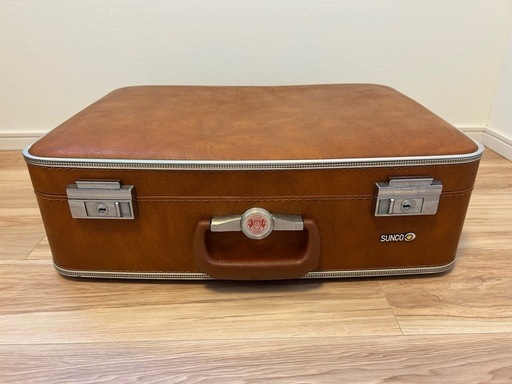 昭和レトロ スーツケース ショップ SUNCO 年代物 ⭐︎昭和レトロ