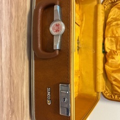 昭和レトロ　スーツケース　SUNCO 年代物の画像
