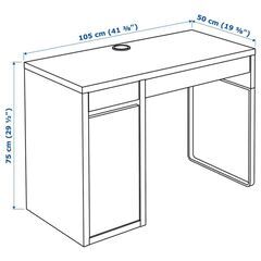 IKEA MICKE デスク（完成品）引き取り希望【茨木市・総持寺】の画像