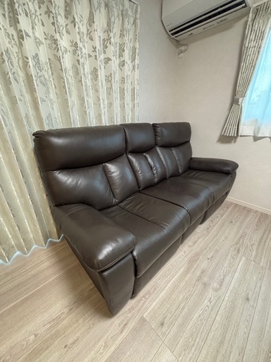 3P電動リクライニングソファ