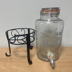 リビング(Living)製 ガラス製ドリンクサーバーの画像