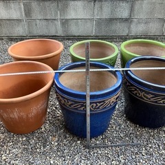 植木鉢の画像