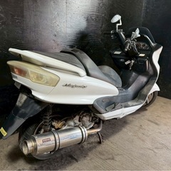 ★支払い総額5.0万円★走行テスト済み！早い者勝ち！ヤマハ マジェスティ250 SG03J 社外マフラー！サイスタ付き！バッテリー新品！社外テール！の画像