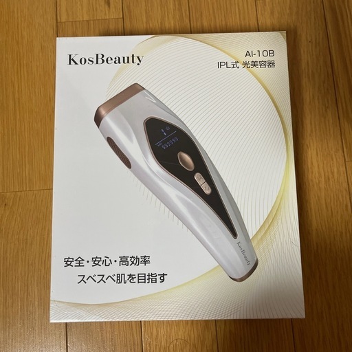 お値下げ　新品未使用未開封　KosBeauty IPL式光脱毛器 A1-10B 楽天市場】【激アツ価格・クーポンで8,990円】脱毛器 脱毛 光