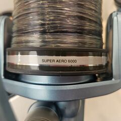 【ジャングルジャングル堺初芝店】　シマノ　リール　SUPER AERO6000　  堺市（東区　西区　北区　南区　堺区　美原区）高石市　泉大津市　忠岡町　和泉市　松原市　大阪狭山市の画像