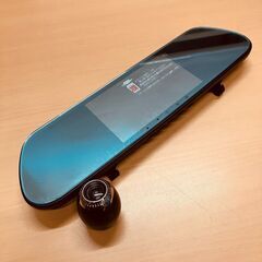 ３カメラ同時撮影・ミラー型ドライブレコーダー DVR-R535（未使用品）の画像