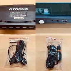 ３カメラ同時撮影・ミラー型ドライブレコーダー DVR-R535（未使用品）の画像