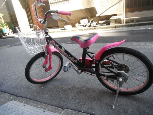 中古車　幼児用　Little Feerique　18インチ　美品 アサヒ 子供用自転車18インチ リトルフェリーク