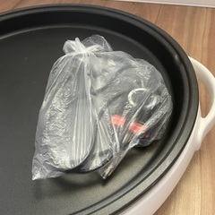 ホットプレート（数回使用・美品）お譲りしますの画像