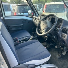 【支払総額26.8万円】農道のポルシェ サンバートラック後期型 車検令和9年7月機関良好 内外装良好 タイベル交換済み フルセグTV エアコンバッチリ♩調子の良い軽トラックの画像