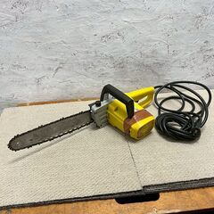 【リョービ】 RYOBI チェーンソー CS-300 電動工具 100V 切断機 造園 DIY コード式 電動チェーンソー 木材加工 剪定 庭 A0115の画像