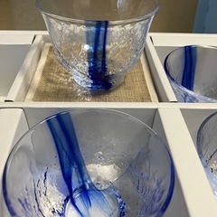 麦茶グラス　新品未使用　コースター付きの画像