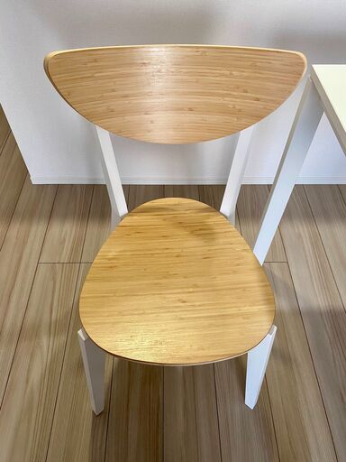 IKEA MELLTORP ダイニングテーブル＋NORDMYRAチェア2脚セット IKEA MELLTORP ダイニングテーブル＋NORDMYRAチェア2脚セット
