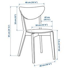 IKEA MELLTORP ダイニングテーブル＋NORDMYRAチェア2脚セット【引き取り希望／茨木市・総持寺】の画像